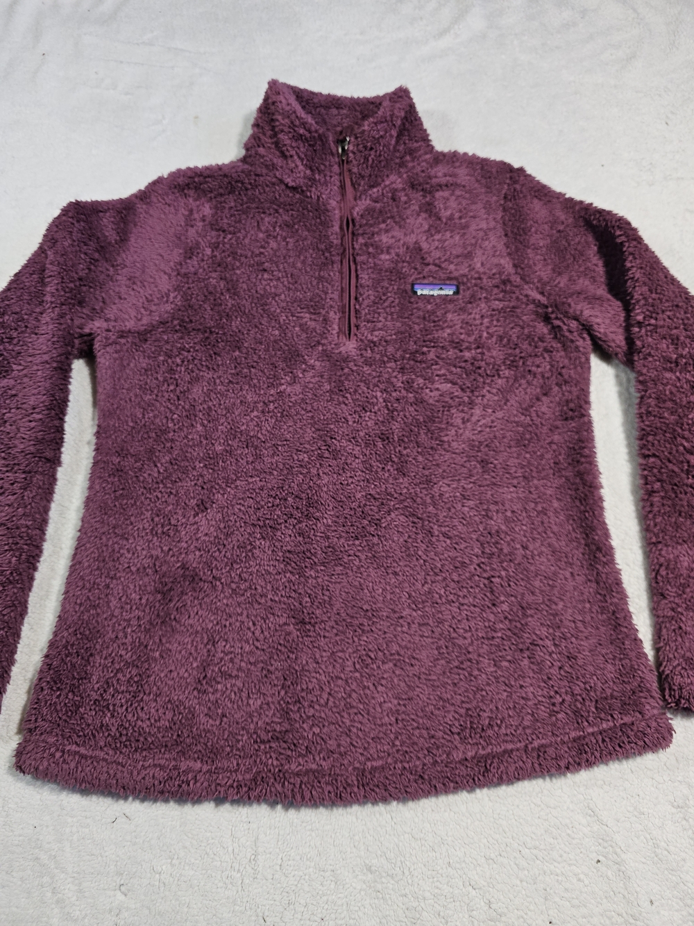 Patagonia Womens Los Gatos 1/4-Zip Pullover Fleece Jacket M. - Picture 3 of 12